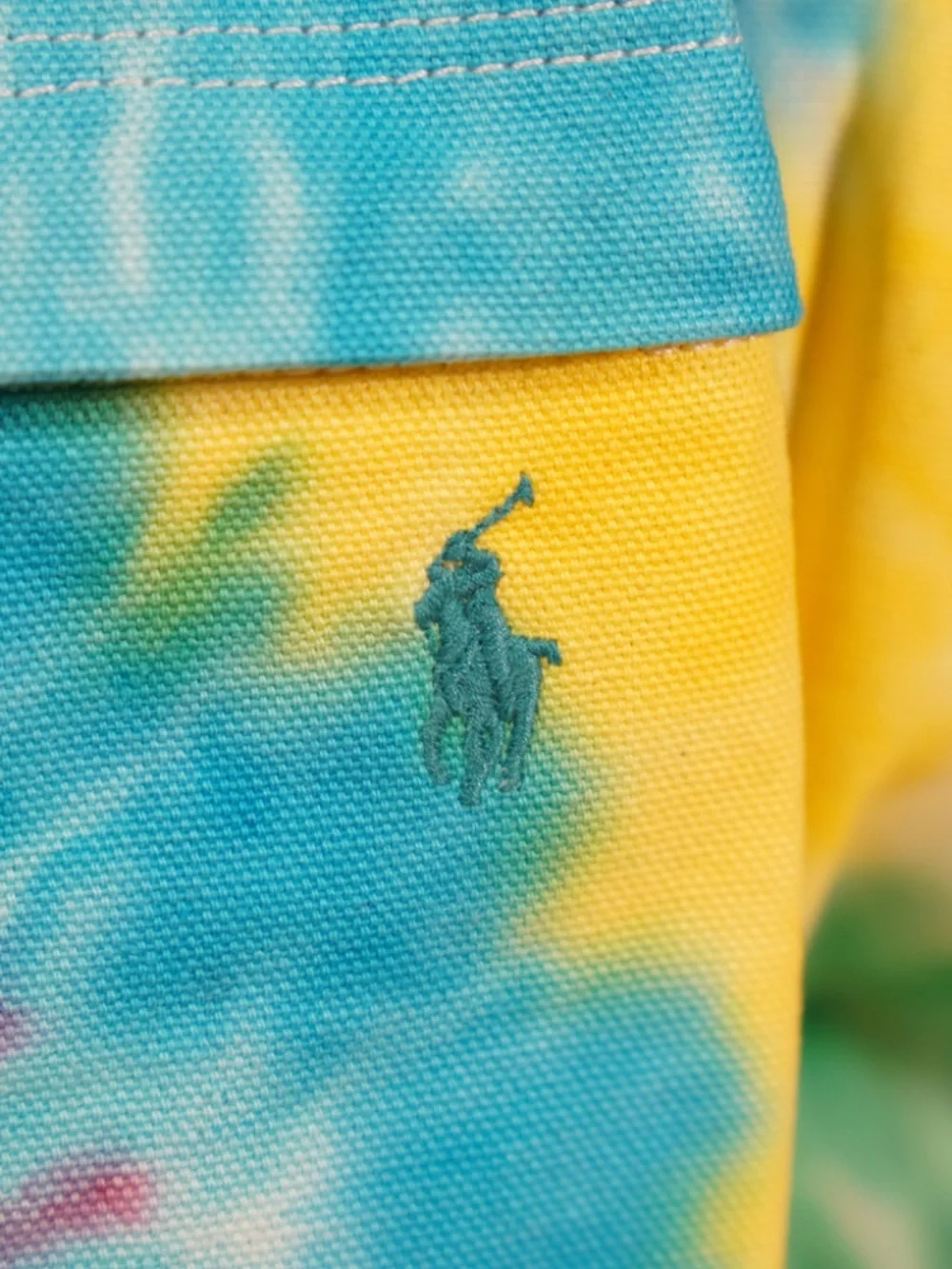 Polo Ralph Lauren Tie Dye Canvas Backpack OS